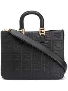 Fendi сумка-тоут с узором FF