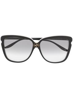 Gucci Eyewear солнцезащитные очки в круглой оправе