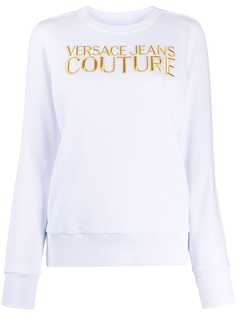 Versace Jeans Couture толстовка с вышитым логотипом