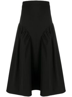 MSGM юбка миди с оборками