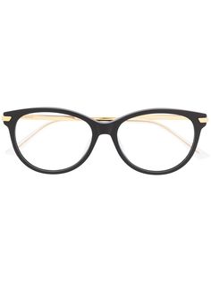 Bottega Veneta Eyewear очки в круглой оправе