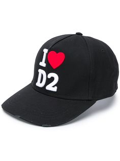 Dsquared2 кепка с вышитым логотипом