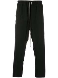 Rick Owens укороченные брюки с кулиской