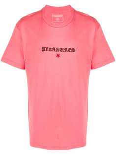 Pleasures футболка с вышивкой