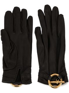 Hermès перчатки pre-owned с подвеской-логотипом