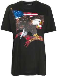 Dsquared2 футболка с принтом American Flag