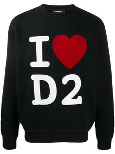 Dsquared2 толстовка с принтом