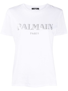 Balmain футболка с логотипом