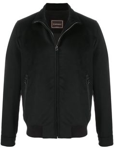 Canali бомбер с высоким воротником