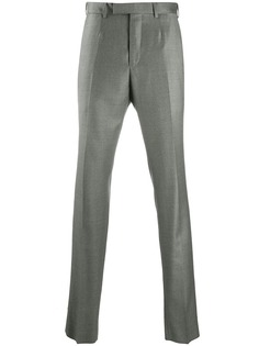 Ermenegildo Zegna брюки строгого кроя со складками
