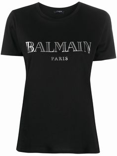 Balmain футболка с логотипом