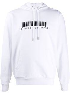 Diesel худи с кулиской и логотипом