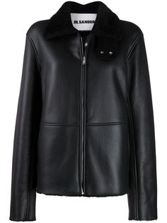 Jil Sander байкерская куртка оверсайз