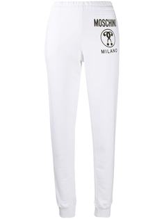 Moschino спортивные брюки Milano с логотипом