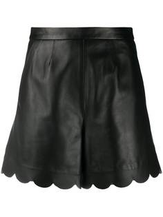 RedValentino шорты с фестонами