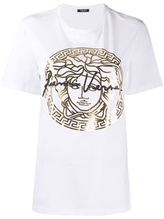 Versace футболка с принтом Medusa