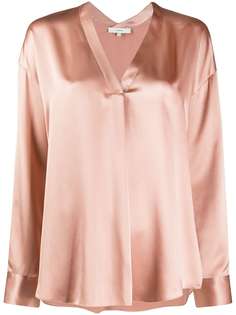 Vince v-neck silk blouse