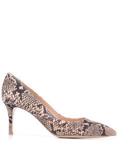 Gianvito Rossi туфли-лодочки с принтом