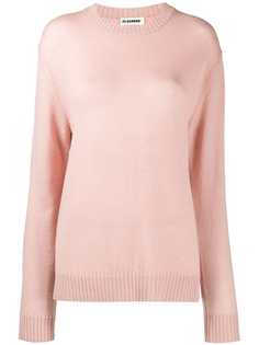 Jil Sander длинный трикотажный джемпер