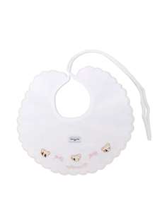 Monnalisa нагрудник с вышивкой Teddy Bear