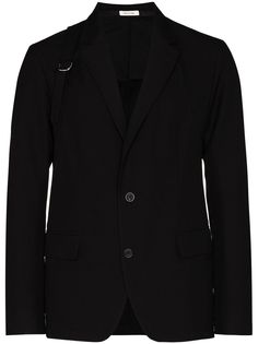 Alexander McQueen однобортный блейзер