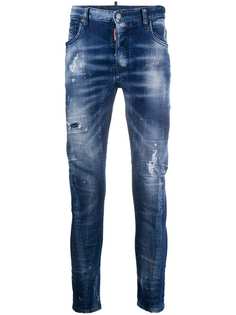 Dsquared2 джинсы кроя слим с эффектом потертости
