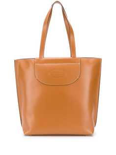 Tods сумка-тоут с тисненым логотипом Tod`S