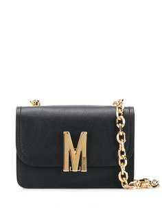 Moschino сумка через плечо с логотипом