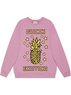Gucci толстовка Gucci Exotica с принтом