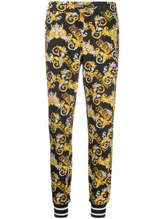 Versace Jeans Couture спортивные брюки с принтом Logo Baroque