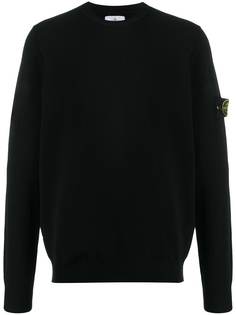 Stone Island джемпер с нашивкой-логотипом