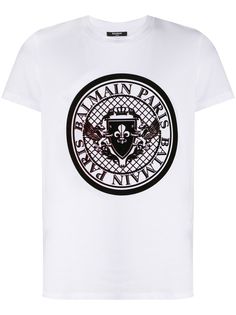 Balmain футболка с логотипом