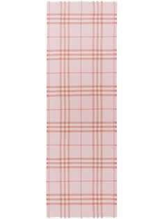 Burberry легкий шарф в клетку