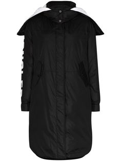 Moncler пуховик Hugon с логотипом