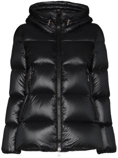 Moncler пуховик с капюшоном