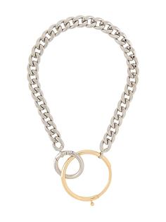 MM6 Maison Margiela колье с круглой застежкой