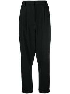 MM6 Maison Margiela зауженные брюки с низким шаговым швом