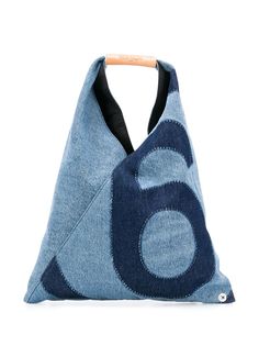 MM6 Maison Margiela джинсовая сумка с логотипом