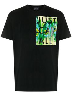 Just Cavalli футболка с логотипом
