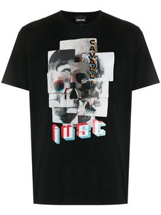 Just Cavalli футболка с графичным принтом