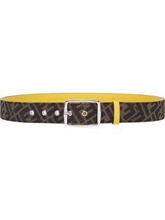 Fendi ремень с логотипом FF