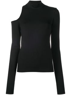 Helmut Lang топ джерси с длинными рукавами