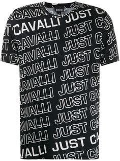 Just Cavalli футболка с графичным принтом