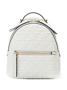 Fendi рюкзак с тиснением