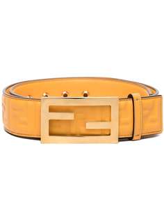 Fendi ремень Baguette с тисненым логотипом