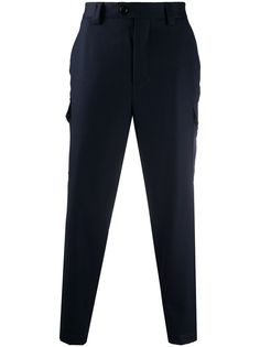 Brunello Cucinelli укороченные брюки прямого кроя