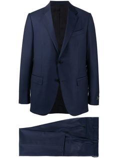 Ermenegildo Zegna костюм-двойка в тонкую полоску