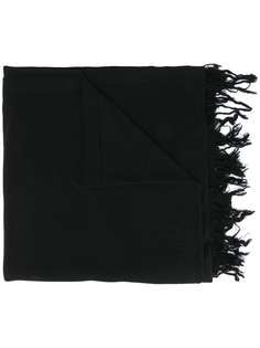 Rick Owens шарф тонкой вязки с бахромой