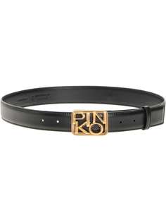 Pinko ремень с пряжкой-логотипом