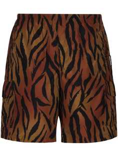 Palm Angels плавки-шорты с тигровым принтом